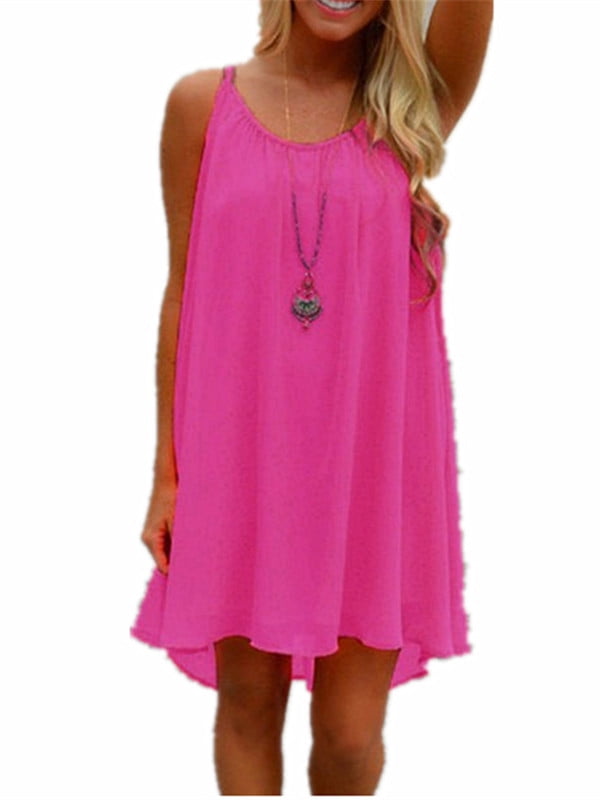 Halter Mini Dress Beach